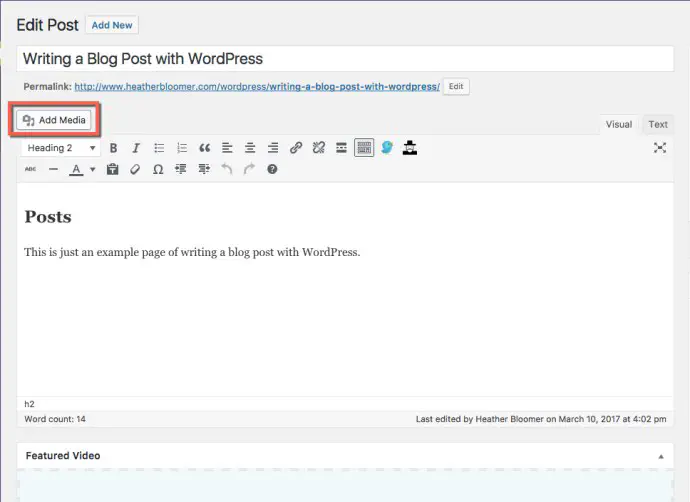 Как вести блог на WordPress?