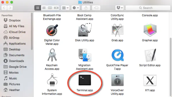 Как показать скрытые файлы на MacOS