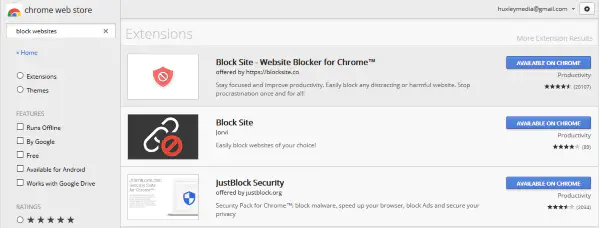 Как блокировать веб-сайты на Chromebook