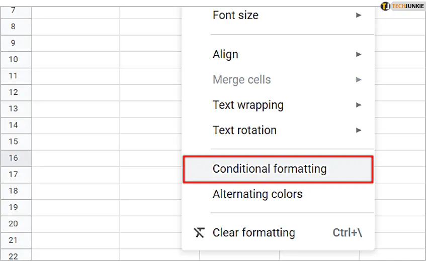 Что такое зеленая линия в Google Sheets?