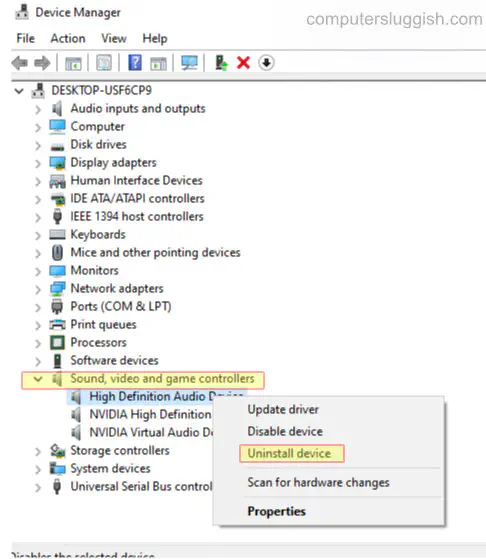 Устранение проблем со звуком на вашем компьютере или ноутбуке в Windows 10