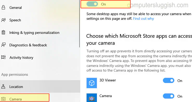 Как исправить неработающую веб-камеру в Windows 10