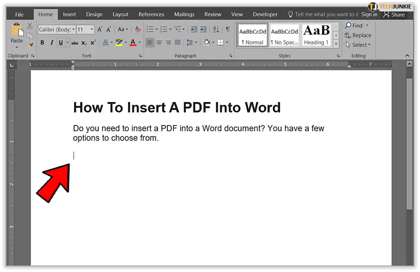 Как вставить PDF в Word