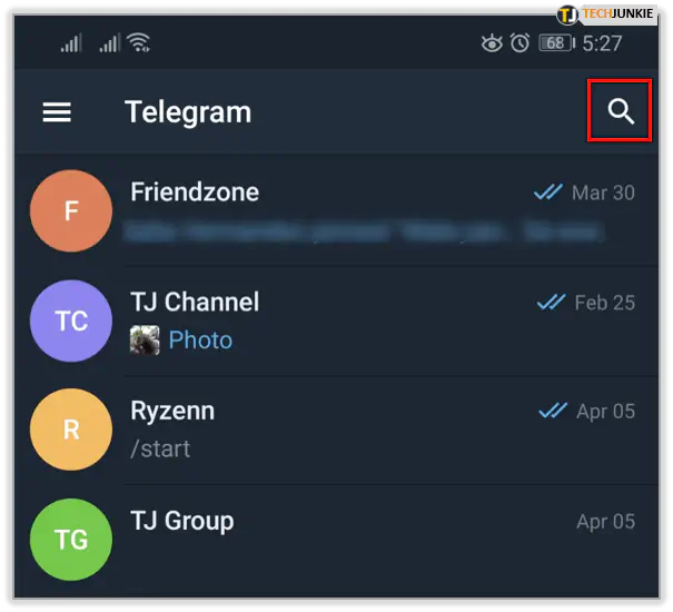 Как добавить друга в Telegram