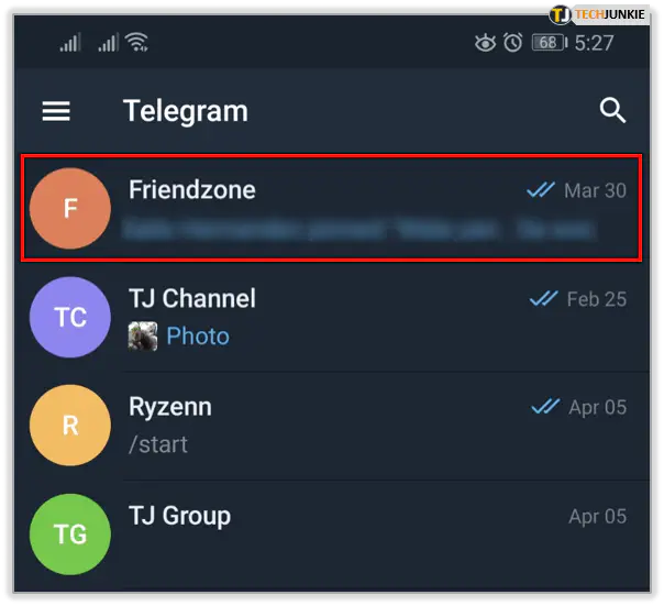 Как добавить друга в Telegram