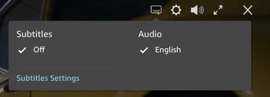 Как включить или выключить субтитры в Amazon Prime Video на Apple TV