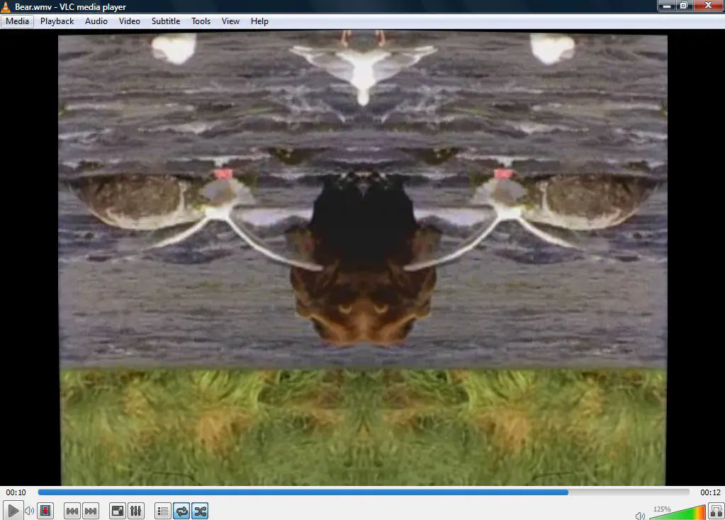 Как зеркалировать видео в VLC Media Player