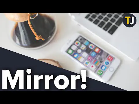 Как зеркально отобразить iPhone на Chromebook