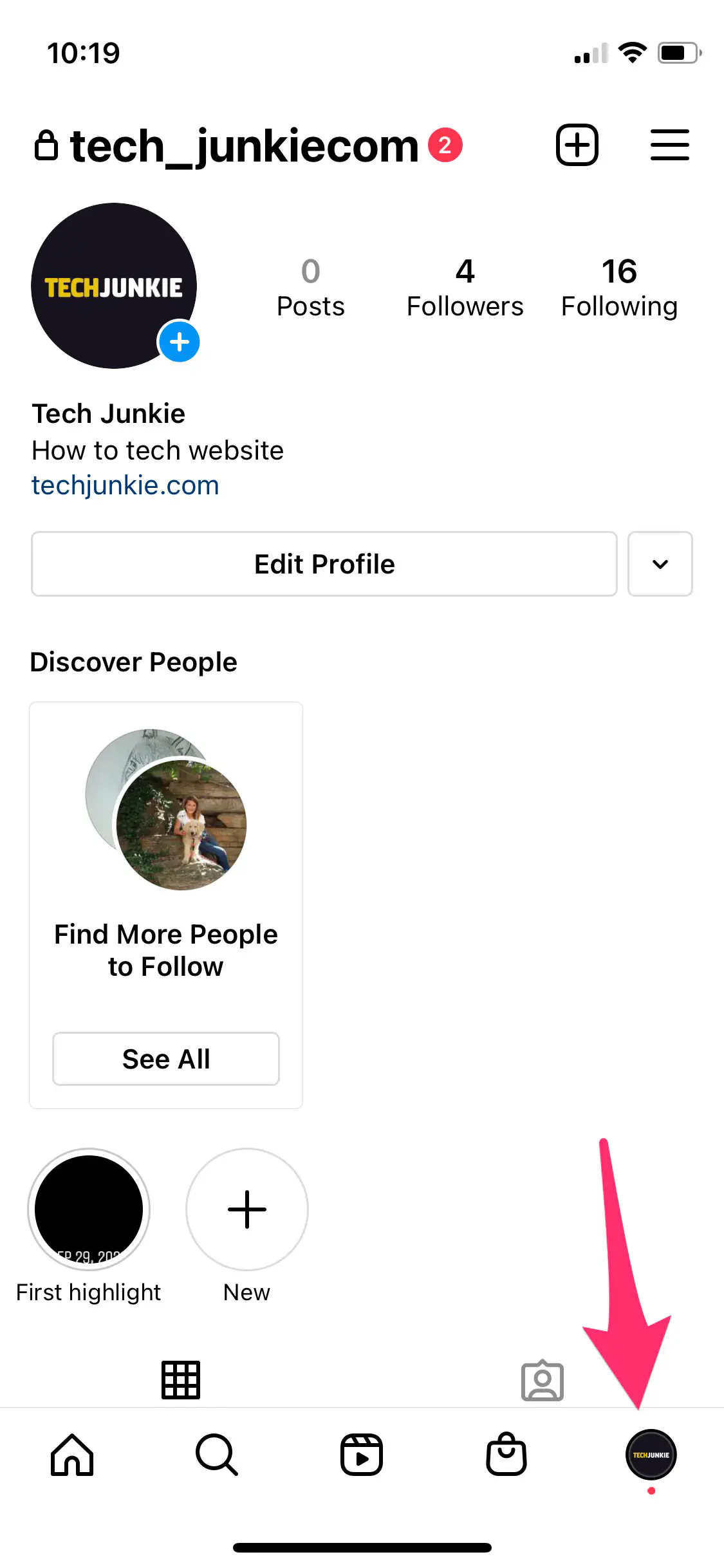 Как просмотреть личный аккаунт в Instagram
