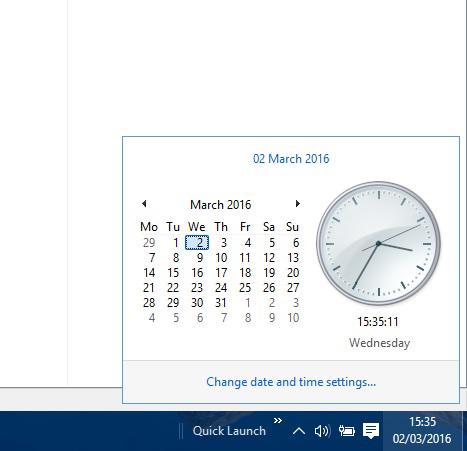 Как восстановить прежние часы в системном трее в Windows