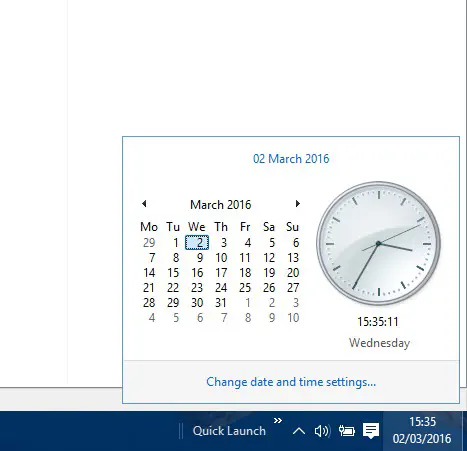 Как восстановить прежние часы в системном трее в Windows