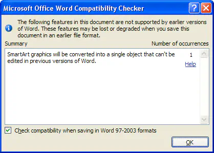 Как проверить совместимость документов Microsoft Office с более старыми версиями