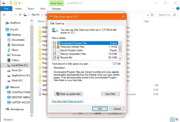 Как удалить временные файлы в Windows