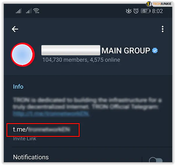 Как получить ссылку на группу в Telegram