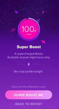 Лучшее время для использования Tinder Boost