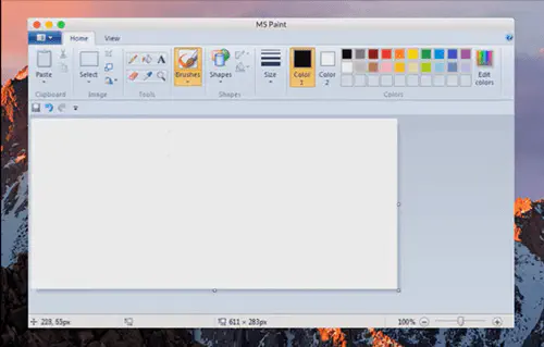 Как использовать Microsoft Paint на Mac