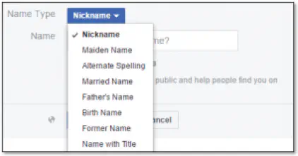 Как изменить свое имя на Facebook
