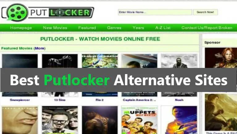 Лучшие альтернативные сайты Putlocker Смотреть бесплатные фильмы онлайн