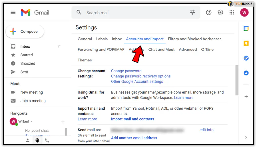Как изменить пароль Gmail