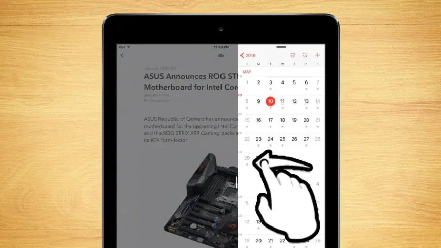 Как отключить многозадачность Slide Over на iPad