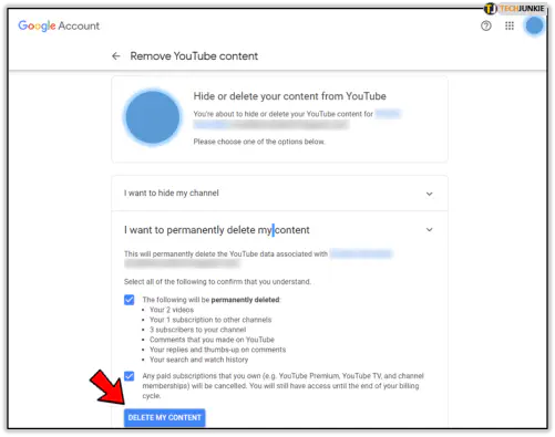 Как удалить свой аккаунт на YouTube