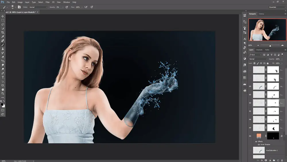 20 лучших уроков и кистей по созданию эффекта воды в Photoshop