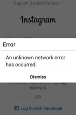Что делать, если Instagram выдает неизвестную ошибку