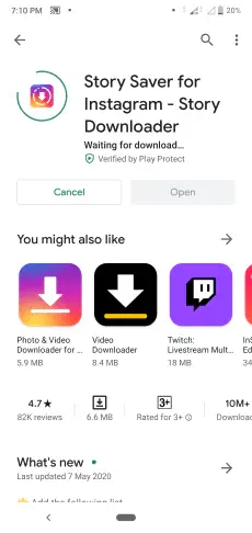 Как загрузить Instagram Stories на Android Как загрузить Instagram Stories на Android