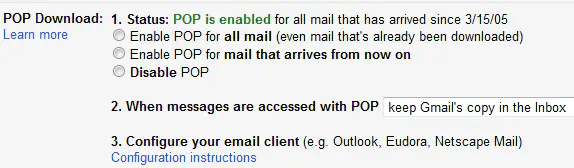 Как импортировать сообщения Gmail в учетную запись Outlook.Com
