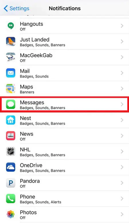 Как скрыть сообщения iMessages на iPhone или iPad