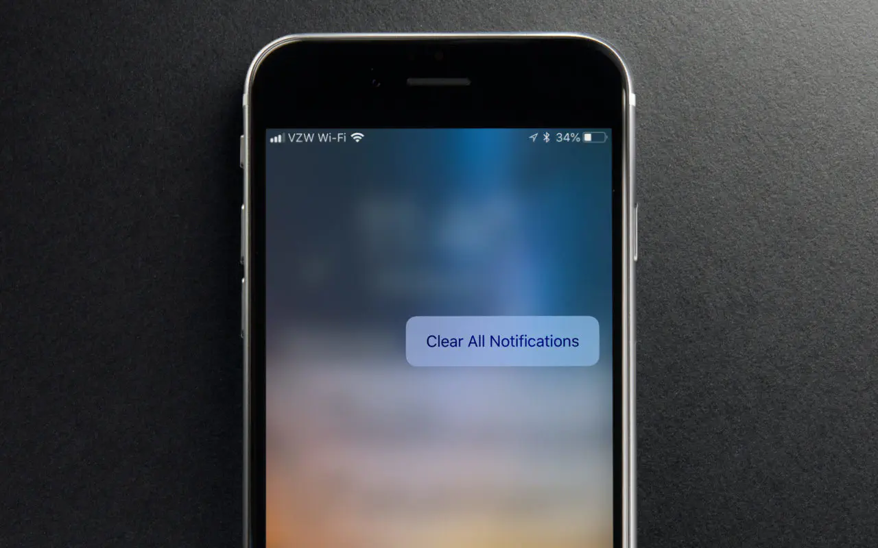iOS 11: как убрать все уведомления на iPhone с помощью 3D Touch
