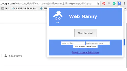 Обзор расширения Chrome Nanny