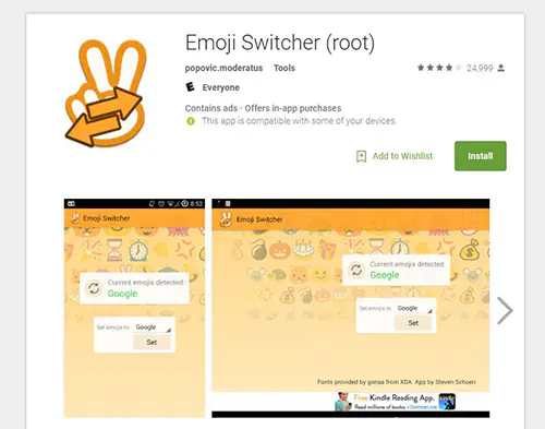 Как использовать Emoji для iOS на Android