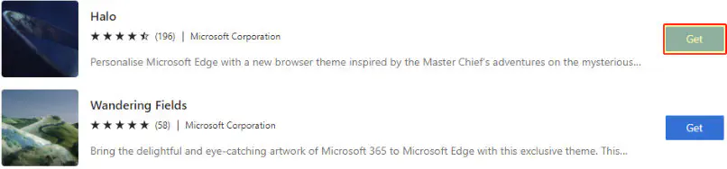 Как загрузить новые темы для Microsoft Edge в Windows 10