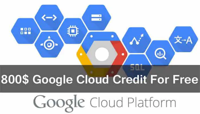 Как получить 800$ кредита Google Cloud бесплатно