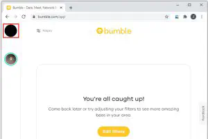 Как изменить расстояние поиска в Bumble