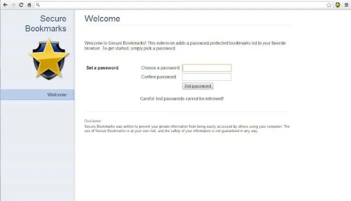 Защита паролем закладок в Chrome и Edge в приватном режиме