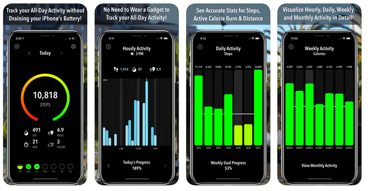Лучшие бесплатные приложения-шагомеры для iPhone