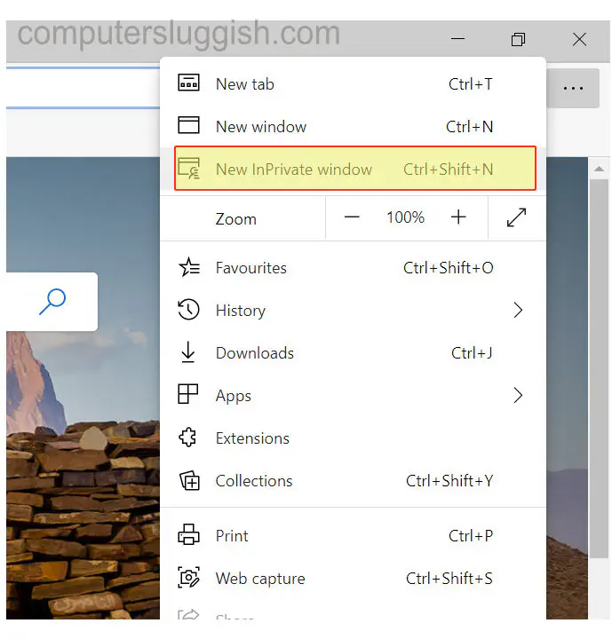 Как открыть Microsoft Edge в приватном режиме