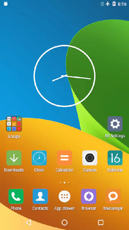 Nova против MIUI System Launcher