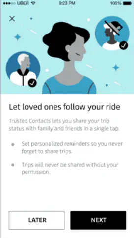 Как сообщить о водителе Uber