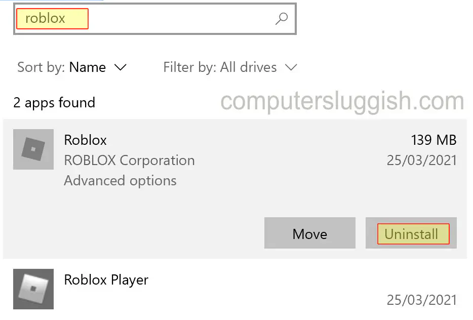 Как удалить Roblox с вашего компьютера или ноутбука