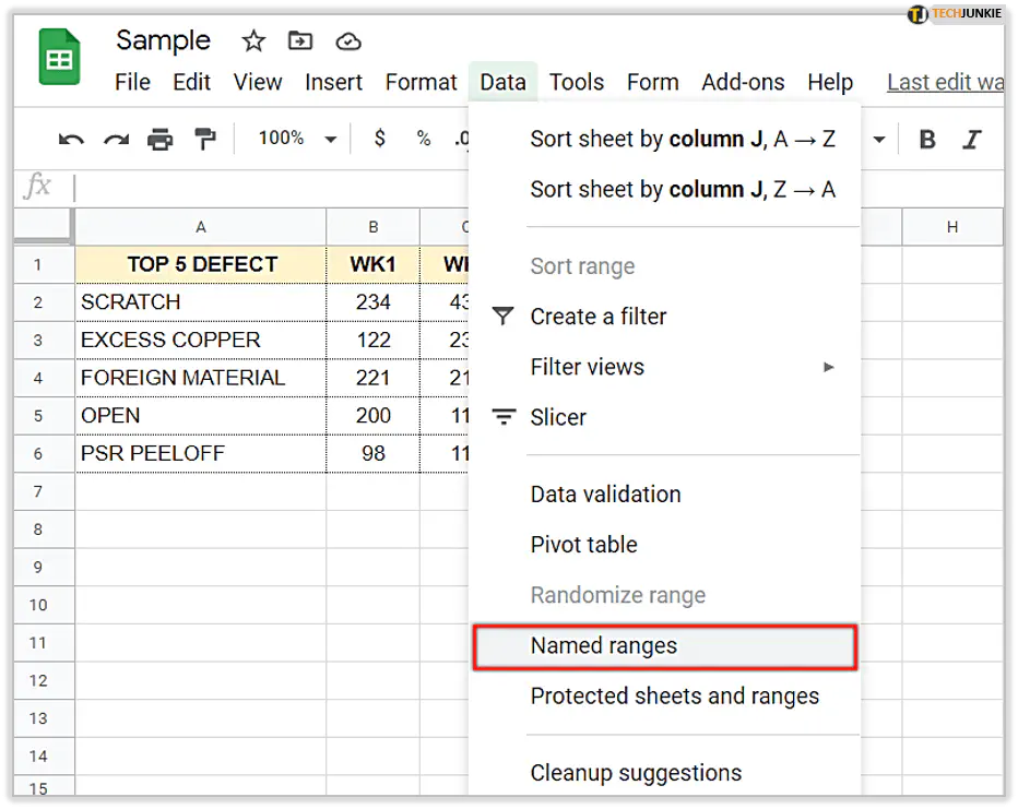 Что такое диапазон в Google Sheets?