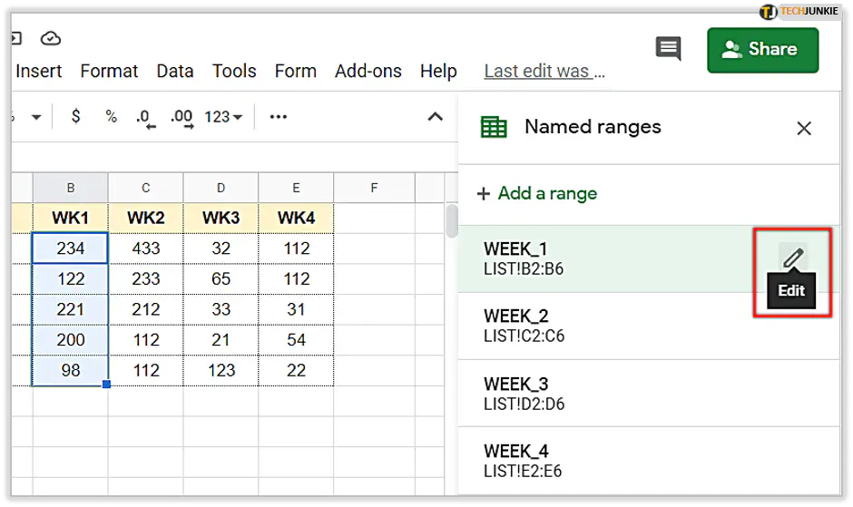 Что такое диапазон в Google Sheets?