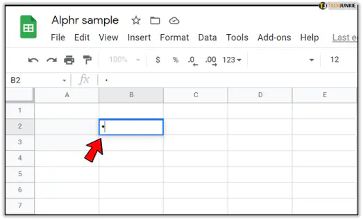 Как добавить маркированные точки в Google Sheets