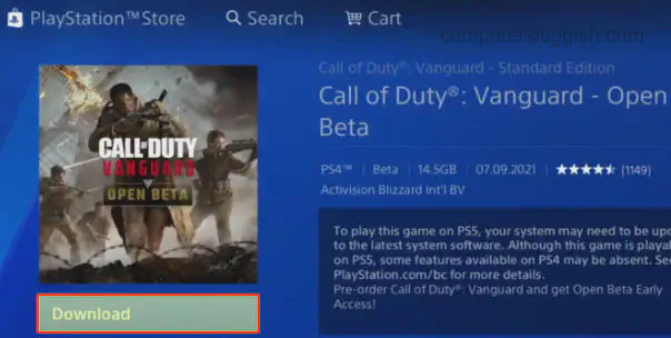 PlayStation 4 Как загрузить Call Of Duty Vanguard Open Beta