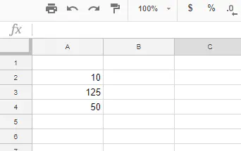 Как перевести футы в метры в Google Sheets