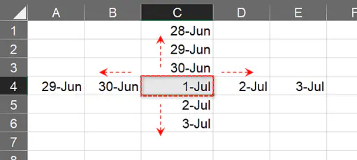 Как автоматически добавить дату в Excel