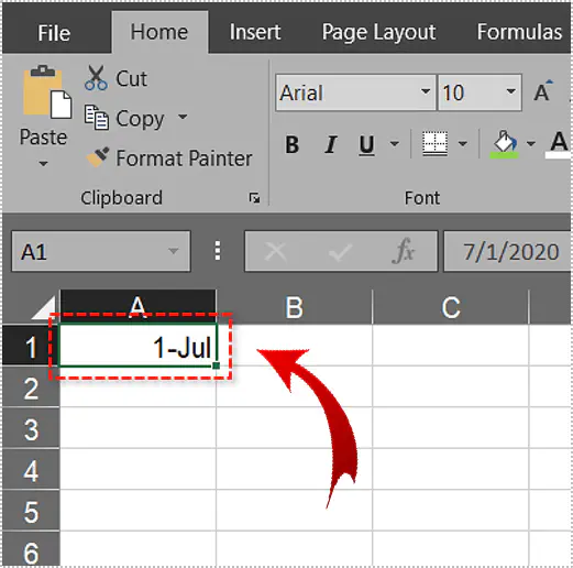 Как автоматически добавить дату в Excel