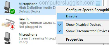 Микрофон Windows 10 приглушенный не очень четкий